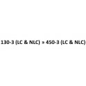 model 130-3 (LC & NLC) tot 450-3 (LC & NLC)
