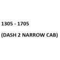 model 1305 - 1705 (DASH 2 NARROW CAB)