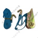 lashing strap ratchet and hook 4 m / 400 daN