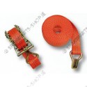 lashing strap ratchet and hook 4 m / 1000 daN