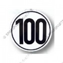 speed sign 100, foil