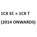 model 1CX EC tot 1CX T (2014 ONWARDS)