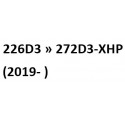 model 226D3 to 272D3-XHP (2019- )