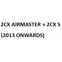 model 2CX AIRMASTER tot 2CX S (2013 ONWARDS)
