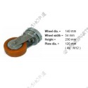 swivel castor diam. 140 mm
