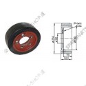 drive wheel GU diam. 254 mm