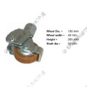 swivel castor diam. 100 mm