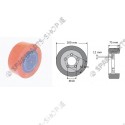 drive wheel 200 x 75 PU-soft