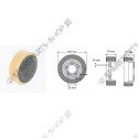 drive wheel 220 x 70