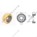 drive wheel 200 x 85 VU