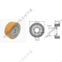 drive wheel 230 x 85 PU