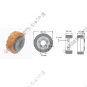 drive wheel 250 x 80 PU