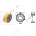 drive wheel 250 x 90 PU