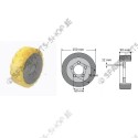 drive wheel 250 x 90 PU