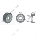 drive wheel 250 x 80 VU-QZ