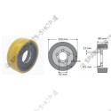 drive wheel 250 x 88 PU