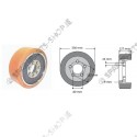 drive wheel 330 x 127 VU