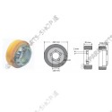 drive wheel 225 x 70 PU