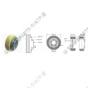 drive wheel 240 x 70