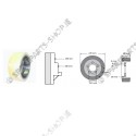 drive wheel 270 x 100