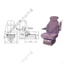 seat air spring-suspended