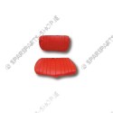 cushion cover 2 parts red