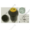 push button switch light yellow