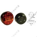 rear light 12/24 round LED