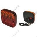 rear light 12 square LED