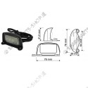 number plate lamp 12/24 LED