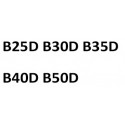 model B25D B30D B35D B40D B50D