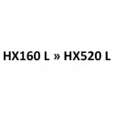 model HX160 L tot HX520 L