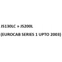 model JS130LC tot JS200L (EUROCAB SERIES 1 UPTO 2003) 