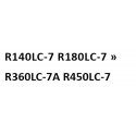 model R140LC-7 R180LC-7 tot R360LC-7A R450LC-7