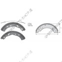 kit brake shoes 