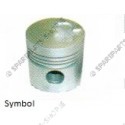 piston without pin grooves:1,2-1,2-2,5mm